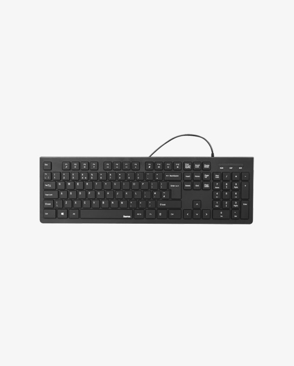 Ստեղնաշար Hama "KC-200" Basic Keyboard, Black