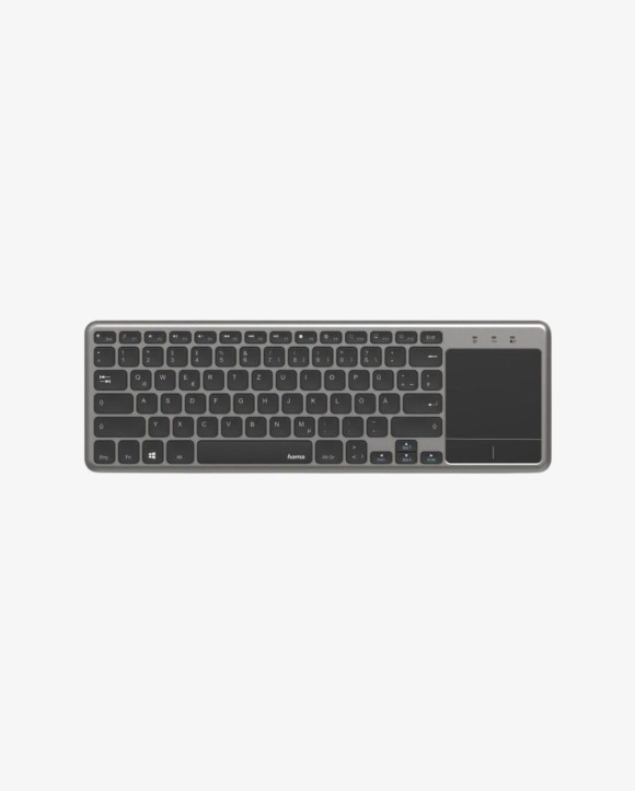 Ստեղնաշար Hama KW-600T Wless Touch Keyboard,Black