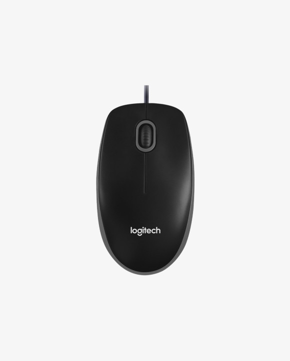 Մկնիկ Logitech B100 Optical USB Mouse Wht/L910-003360