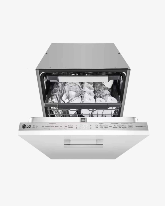 В комплект входит посудомоечная машина. LG DB325TXS