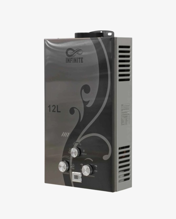 Ջրատաքացուցիչ գազային INFINITE JSD16-A49 12Լ Black