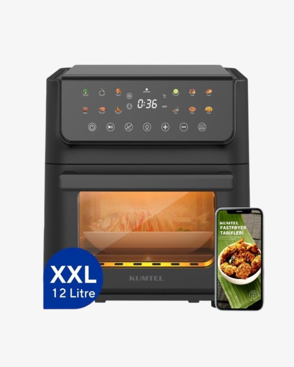 Աերոգրիլ HAF-10 DIGITAL BLACK KUMTEL Black