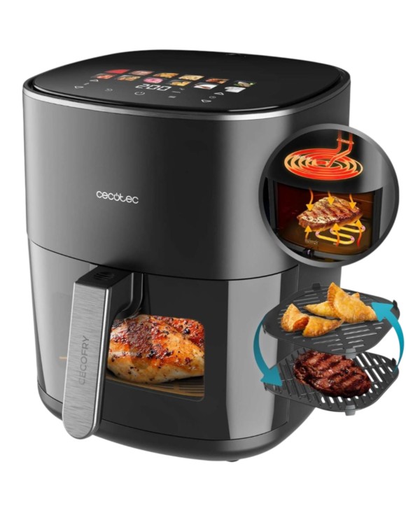 Աերոգրիլ CECOTEC Cecofry&Grill Duoheat 6500