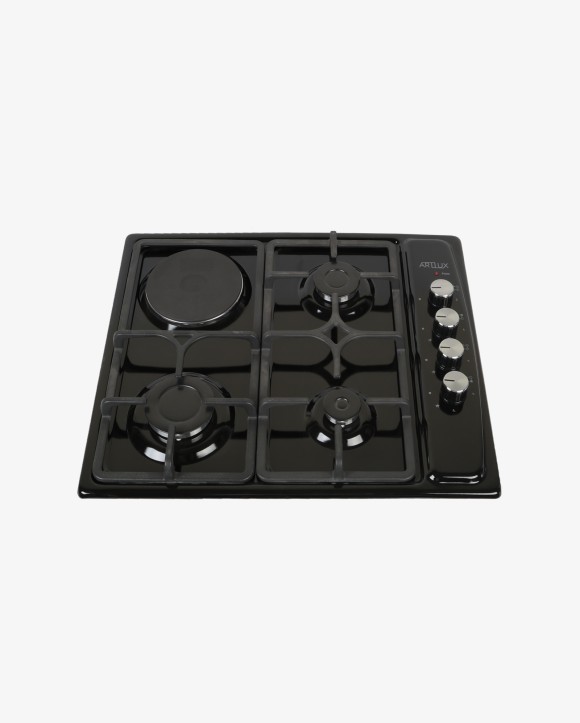 Варочная поверхность 3 1 ARTLUX чугунная черная LX-412B