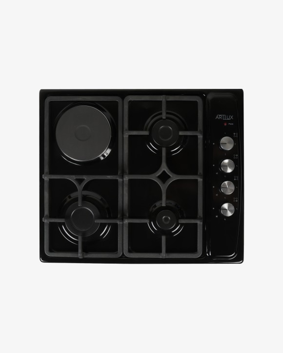 Варочная поверхность 3 1 ARTLUX чугунная черная LX-412B