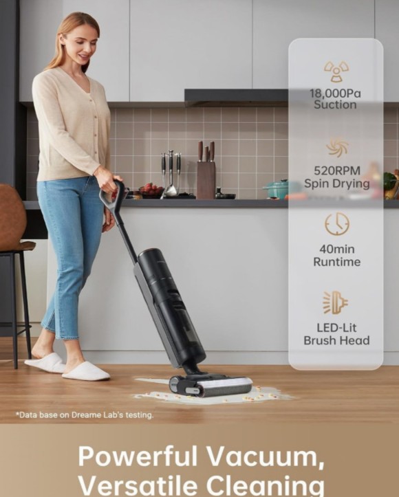 Փոշեկուլ անլար DREAME H13 Pro Black (HHR27C)